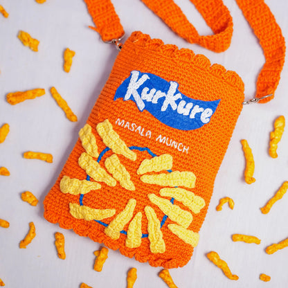 Kurkure Crochet Sling Bag