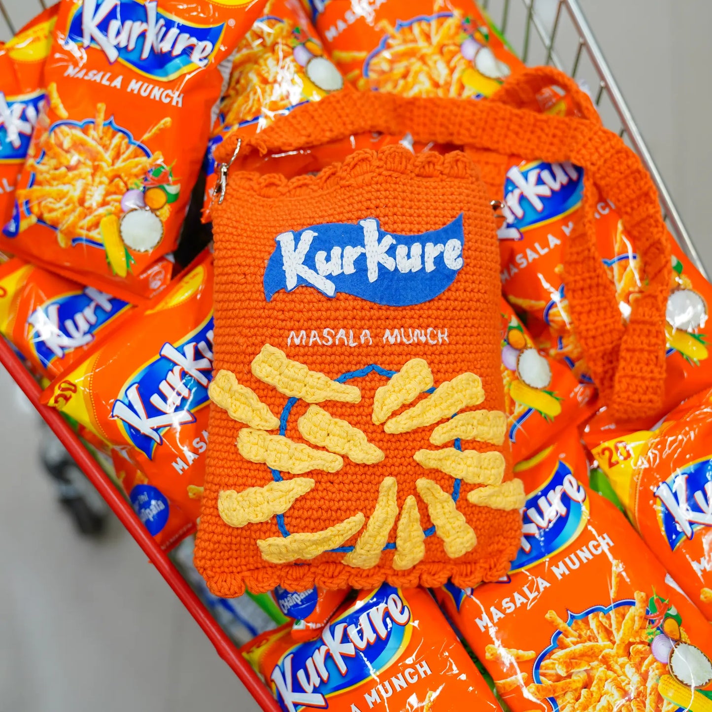 Kurkure Crochet Sling Bag