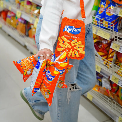 Kurkure Crochet Sling Bag