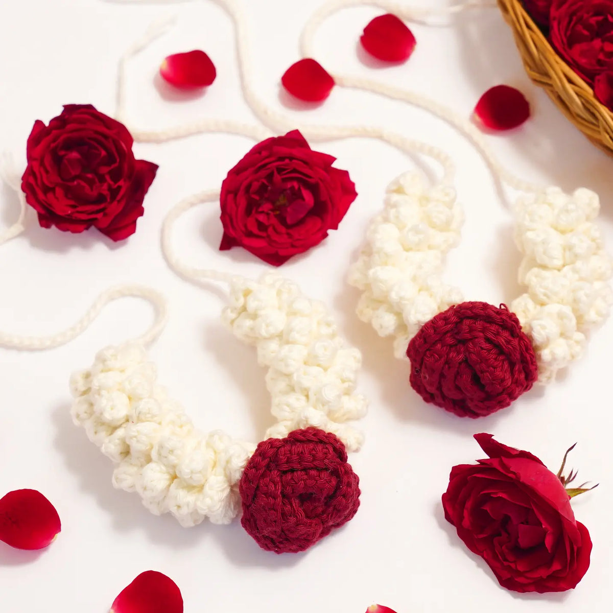 Rose Crochet Kaleeras