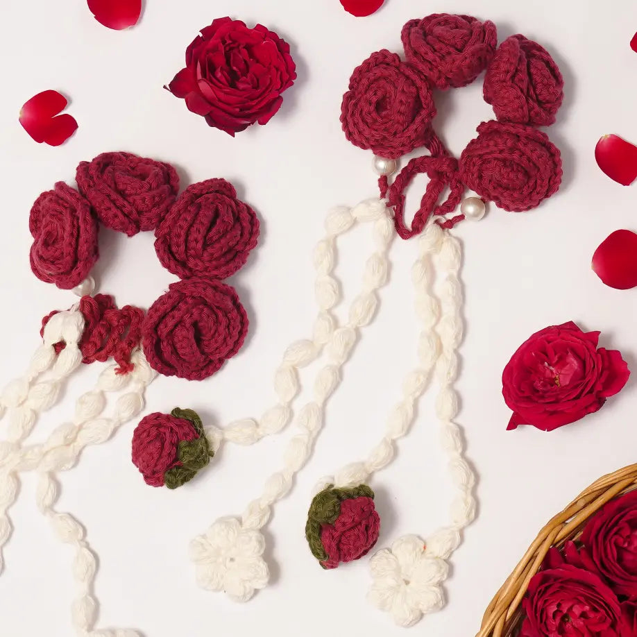 Rose Jasmine Crochet Kaleeras