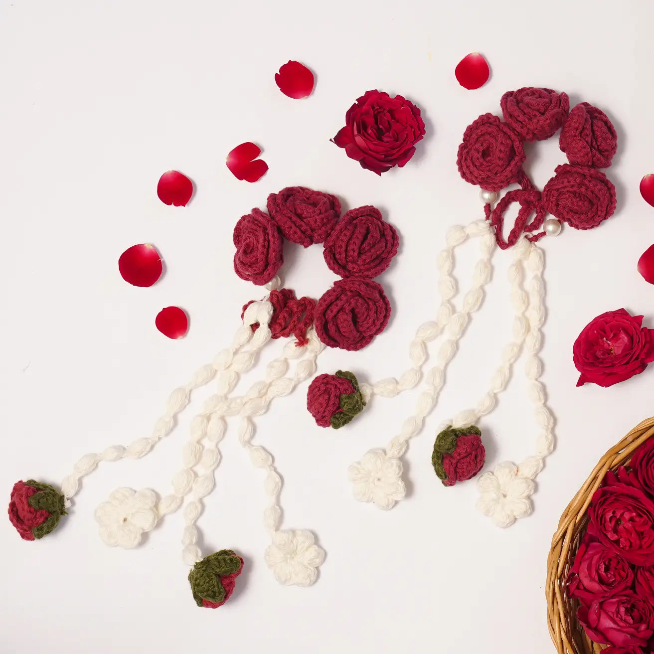 Rose Jasmine Crochet Kaleeras