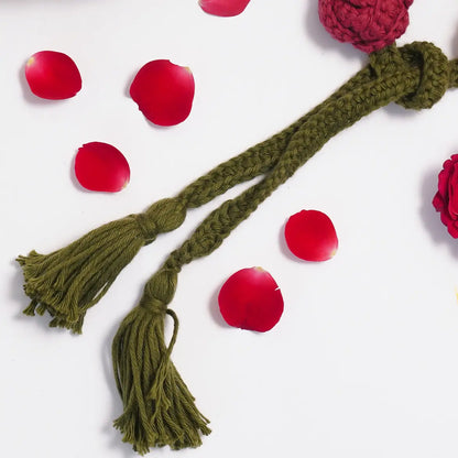 Rose Crochet Gajra