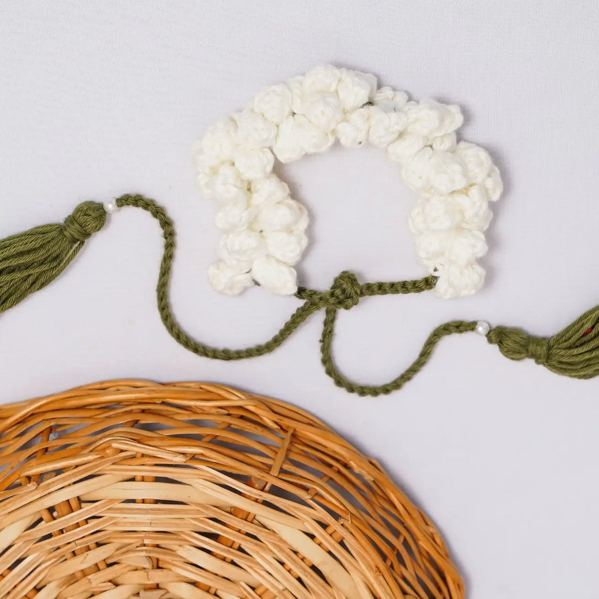 Jasmine Crochet Gajra