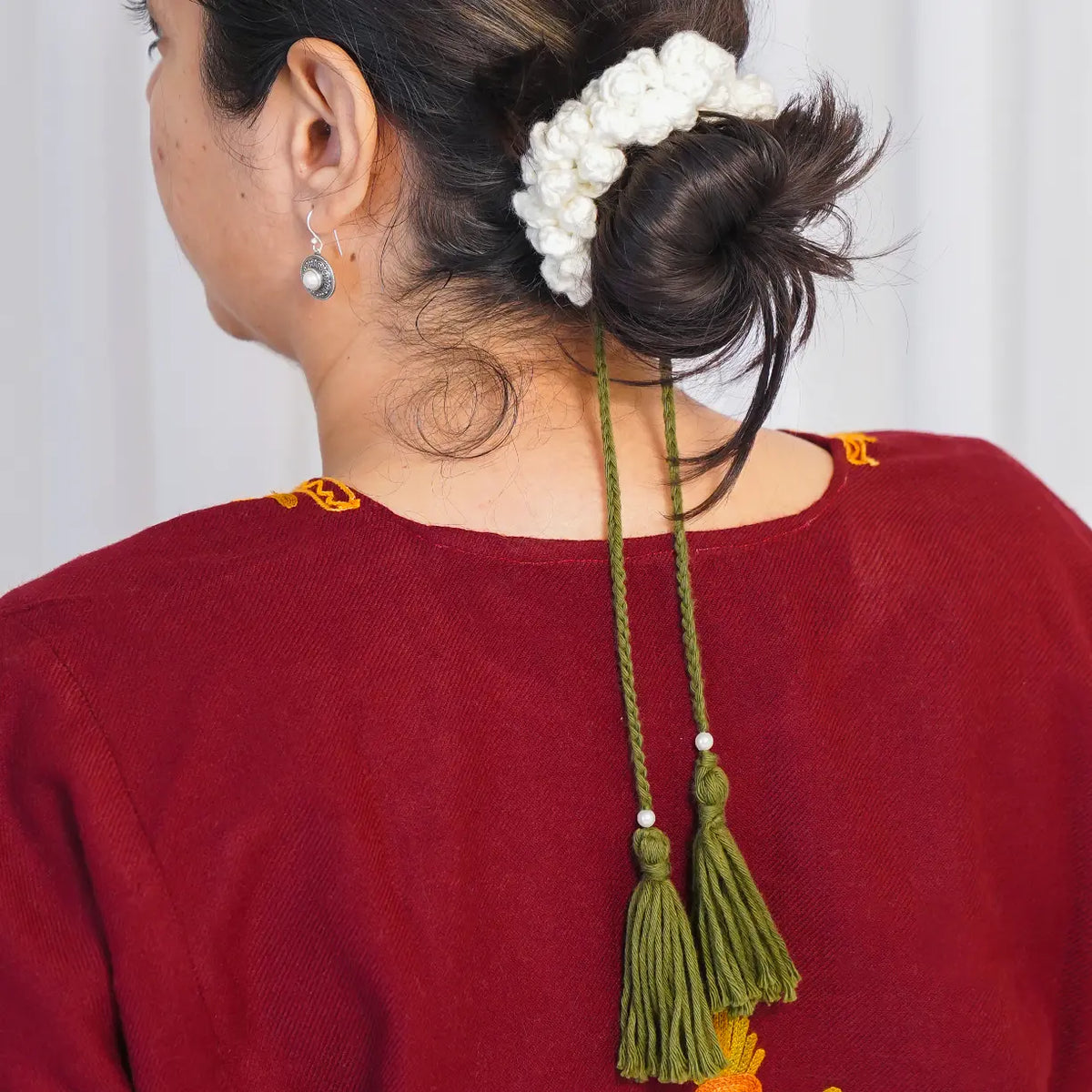 Jasmine Crochet Gajra