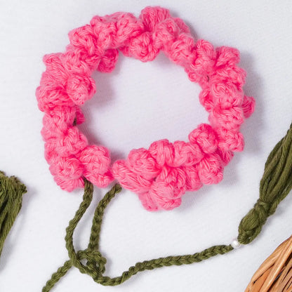 Pink Crochet Gajra