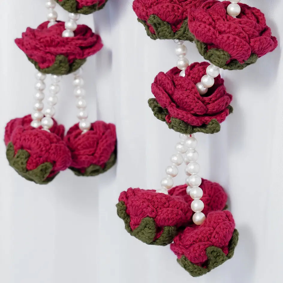 Rosette Crochet Jaimalas - made to order