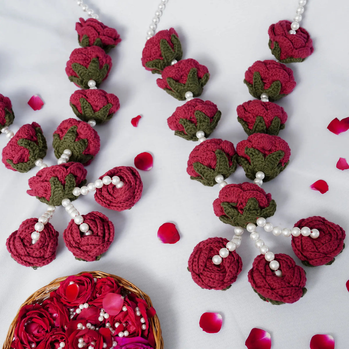Rosette Crochet Jaimalas - made to order