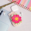 Daisy Crochet Granny Square Airpods Case