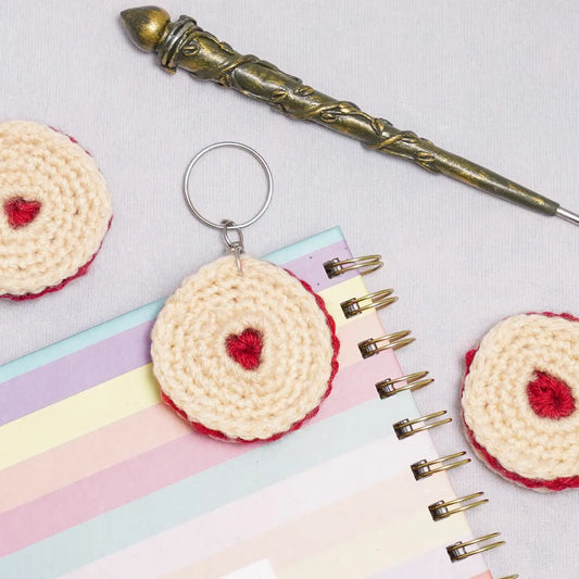 Jim Jam Crochet Bag Charm