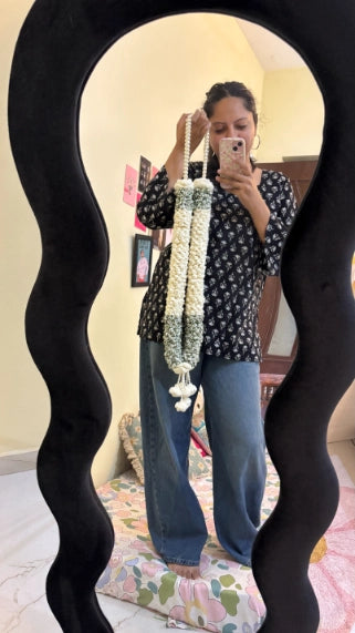 Baby's Breath (gypsy) Crochet Jaimalas - made to order