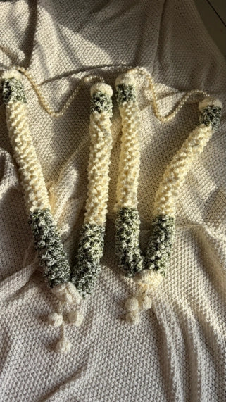 Baby's Breath (gypsy) Crochet Jaimalas - made to order