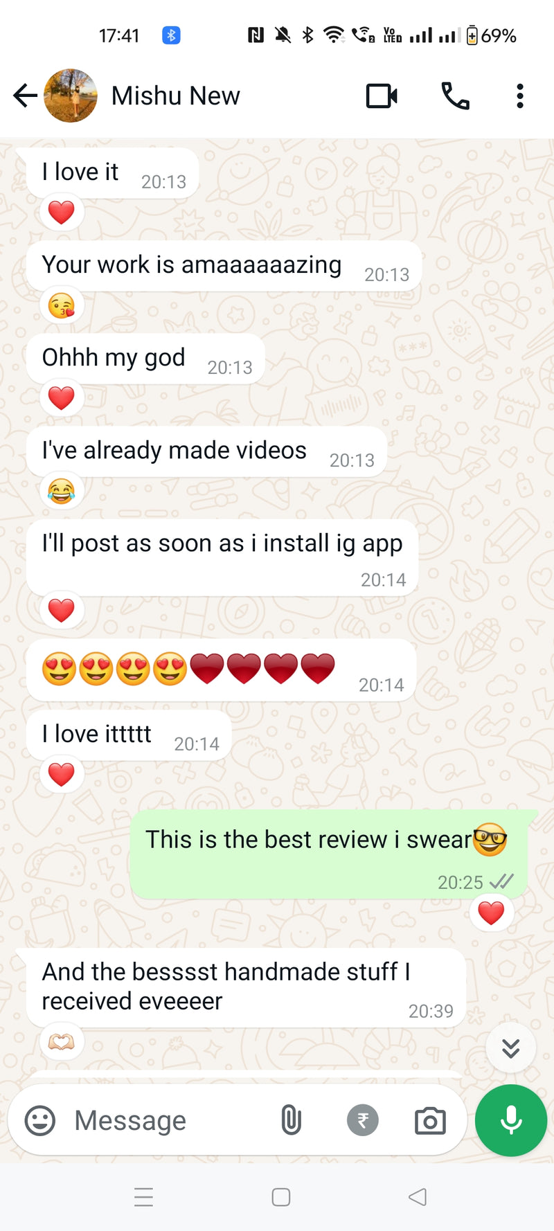 Customer review
